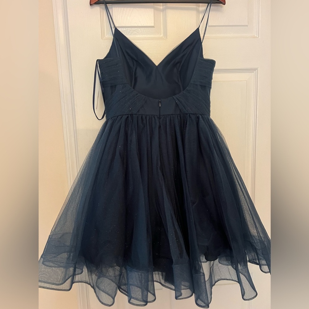 Glamour ByTERANI COUTURE navy dress